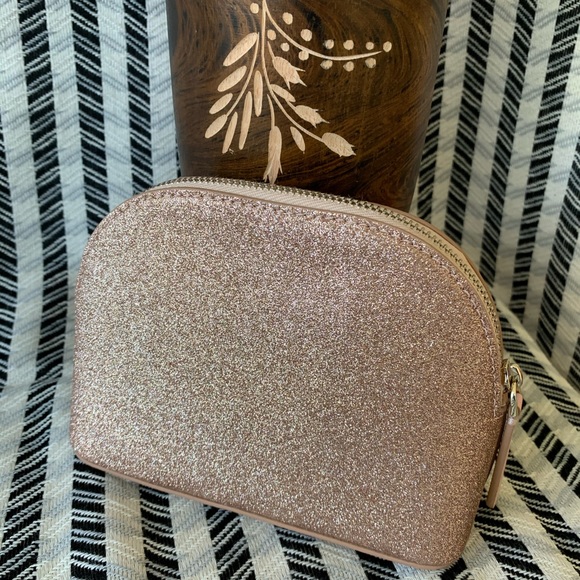 Small dome cosmetic rose gold Kate spade new - Picture 4 of 7